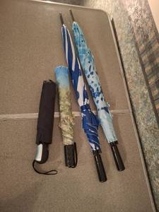 lot 1447 image: Lot of 4 Umbrellas
