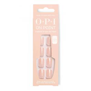 lot 39149 image: OPI On Point Glow to Prom With Me  Soft Iridescent Nude Press-On Nails - Retail $11