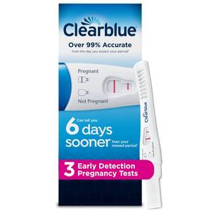lot 39153 image: Clearblue Early Detection Pregnancy Test, 3 Ct - Retail $13
