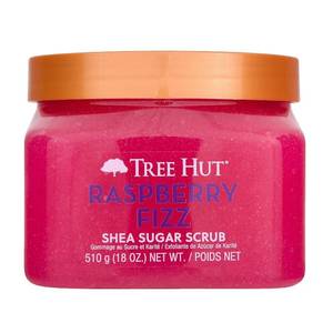 lot 39157 image: Tree Hut Body Scrub, Raspberry Fizz, 18 Oz - Retail $9