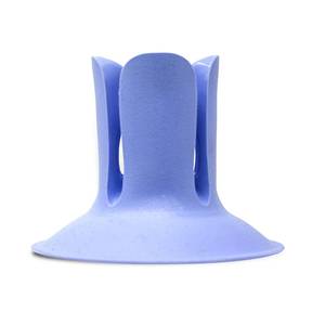 lot 39166 image: Radius The DOC ToothbrushRazor Holder Assorted Colors 1 Count, 100% Recyclable & Dishwasher Safe, BPA Free, Suction Holder -Blue - Retail $6