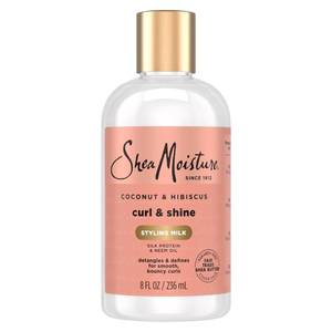lot 39171 image: Shea Moisture Coconut & Hibiscus Curl & Style Milk 8oz - Retail $9