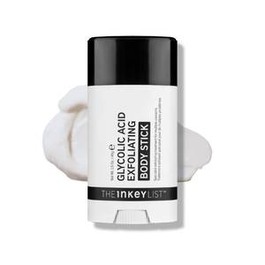 lot 39268 image: The INKEY List Glycolic Acid Exfoliating Body Stick - Deep Exfoliation for Rough, Bumpy Skin, Fragrance Free, Targets KP & Ingrown Hairs, Suitable For All Skin Types - Retail $14