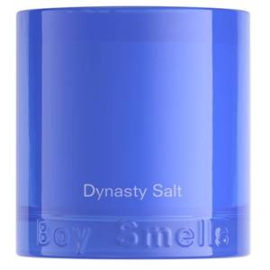 lot 39269 image: Boy Smells Dynasty Salt Cotton Candle - 8.5 oz Luxury Candle with Pink Pepper, Cotton Accord, and Musk - Cotton Wick - Up to 50-Hour Burn - Cotton Wick - Retail $30