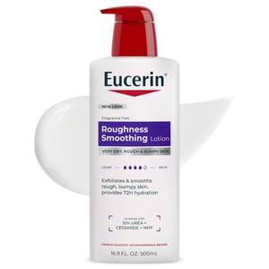 lot 39280 image: Eucerin Roughness Smoothing Lotion with Urea, 16.9 FL OZ - Retail $15
