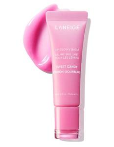 lot 39285 image: LANEIGE Lip Glowy Balm Sheer Tinted Lip Moisturizer with Shea Butter, for Hydrating Shine & Soft Lips - Retail $19