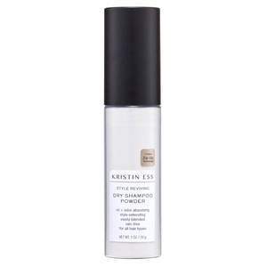 lot 39300 image: Kristin Ess Travel Size Dry Shampoo Powder For Oily Hair - Fresh Pear Fragrance - Non-Aerosol Style Extender - Sulfate Free, Color Safe, Vegan  Clean - Lightweight - Easily Blends In Dark Hair - Retail $9