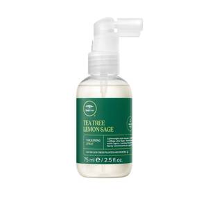 lot 39306 image: Tea Tree Lemon Sage Thickening Spray, Builds Body  Boosts Volume, For Fine Hair, 2.5 fl. oz. - Retail $10