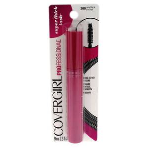lot 39358 image: Covergirl Professional Super Thick Lash Mascara, Very Black, 0.3 Fluid Ounce - Retail $6