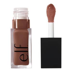 lot 39379 image: e.l.f. Glow Reviver Lip Oil, Tinted, Hydrating & Non-Sticky, Honey Talks - Retail $9
