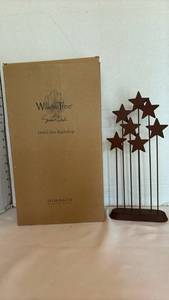 lot 1018 image: Willow Tree Smartade Metal Star Backdrop by Demdaco