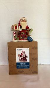 lot 1022 image: Jim Shore Heartwood Creek Dear Santa Claus Cher Pere Noel 6015521