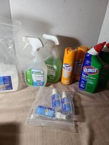lot 2018 image: Household cleansers and hand sanitizer