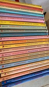 lot 3025 image: Babysitter paperback books by Ann Martin