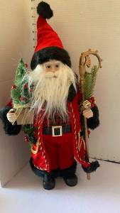lot 3101 image: Santa decor 23 inches tall