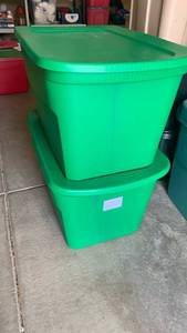 lot 3300 image: Sterilize 30 gallon storage bins