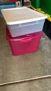lot 3545 image: Storage bins