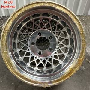 lot 20 image: New 14 x 8 Wheel with Tire 5-Lug