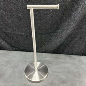 lot 47 image: Stainless Steel T-Bar T-Paper Holder Stand