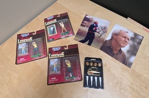 lot 93 image: Starting Lineup Timeless Legends Golf Action Figures and Memorabilia Lot