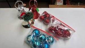 lot 230 image: Christmas Ornaments and Bells