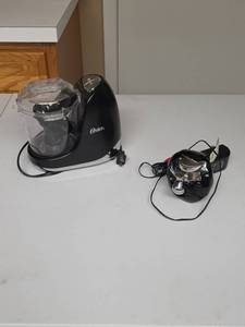 lot 801 image: Oster Food Chopper and Hamilton Beach can opener