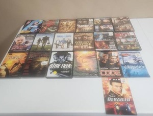 lot 520 image: DVD Movie Lot 19 Films Action, Drama, Thriller Collection