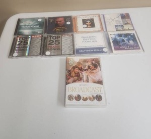 lot 531 image: Christian Praise & Worship Music CD Lot 9 Disc Set