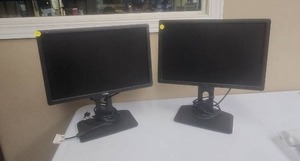 lot 540 image: Dell Computer Monitor 2 Qty - both 19