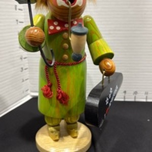 lot 1008 image: Seiffener German smoker incense burner