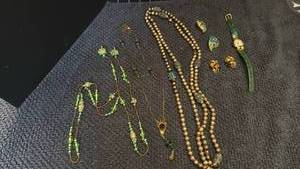 lot 1244 image: Womens jewelry including watch