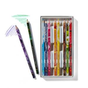 lot 1019 image: Lifelines Rub & Sniff Scented Colored Pencils 10pk Classic Palette - Retail $10