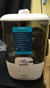 lot 1028 image: Homedics WarmCool Mist Ultrasonic 2G Humidifier WUV-C Technology & Remote - Retail $80