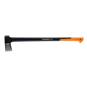 lot 1050 image: Fiskars X27 6.3 lb Single Bit Splitting Axe Fiberglass Handle