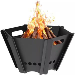 lot 1059 image: Micro Portable 11 in. Steel Fire Pit