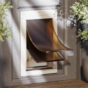 lot 2040 image: Large Dog Door for Door, Pets Up to 100 lb