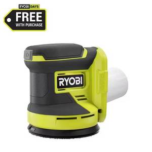 lot 2058 image: RYOBI ONE 18V Cordless 5 in. Random Orbit Sander (Tool Only)