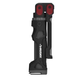 lot 2070 image: 1200 Lumens Rechargeable LED Inspection Flip Flashlight with UV