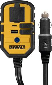 lot 2167 image: DEWALT DXAEPI140 Power Inverter for Vehicles