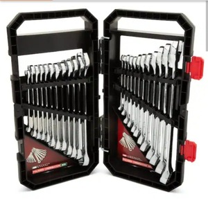 lot 2189 image: Husky SAEMM Combination Wrench Set (24-Piece)