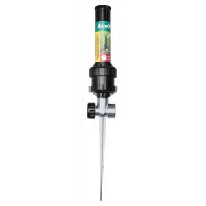 lot 2222 image: Rain Bird Stainless Steel Spike Base Gear Drive Sprinkler Head 3200 sq ft 1 pk
