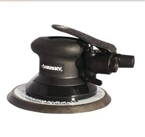 lot 2231 image: Retail $99.99 Husky 6 in. Low Vibration Palm Sander