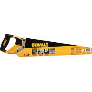 lot 2236 image: DeWalt 20 in. Steel Handsaw 8 TPI 1 pc
