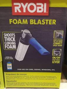 lot 2243 image: Ryobi Pressure Washer Foam Blaster