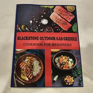 lot 2297 image: BLACKSTONE OUTDOOR GAS GRIDDLE COOKBOOK FOR BEGINNERS