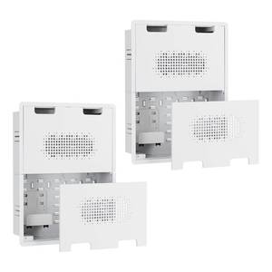 lot 3052 image: $107 PEGZONE 17 in-Wall Media Box Recessed Outlet Cable Management Kit 2 Pack