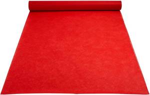 lot 3057 image: Juvale Red Carpet Runner for Party - Ceremony Entrance Decor with Red Party Carpet - Versatile Aisle Covering As Wedding Runner - Event Accent for Outdoor Decoration - 3 x 100, Polyester Low Pile