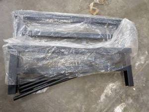 lot 3073 image: Set of Metal Bars Sold As Is