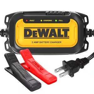 lot 1079 image: DEWALT Professional 2 Amp Automotive Battery Charger and Maintainer