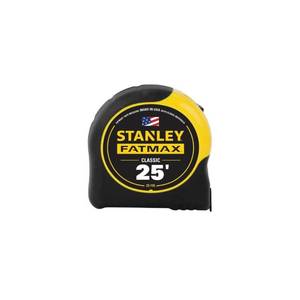 lot 1091 image: STANLEY FATMAX Tape Measure, 25-Foot (33-725)